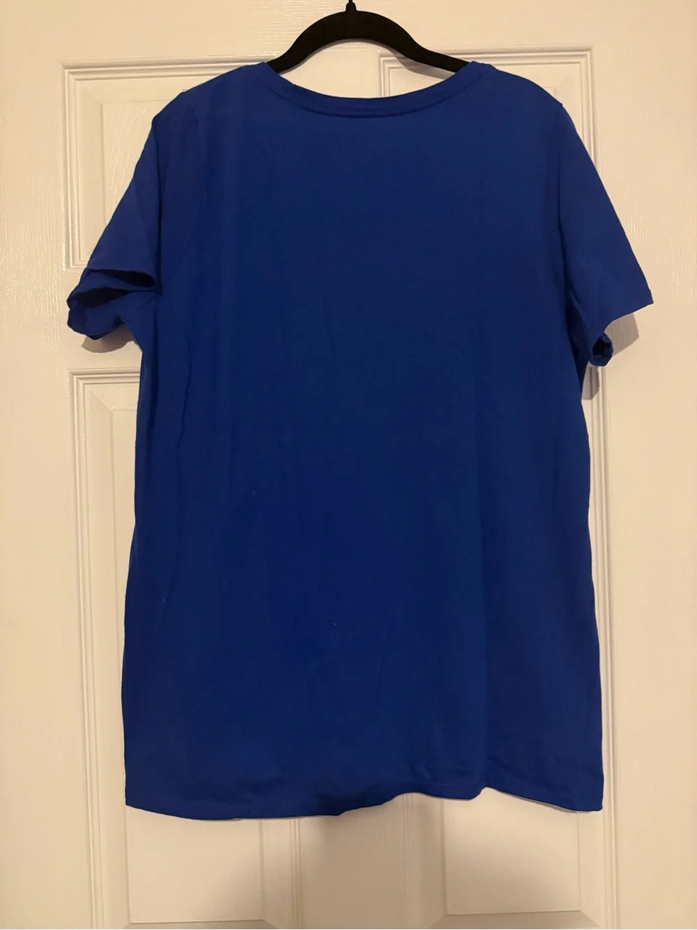 Nike Blue Short Sleeve Tee with White Swoosh